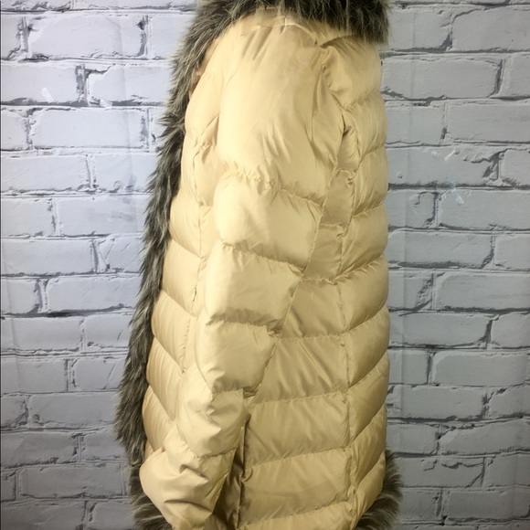 Inc. International New Puffer Jacket with Faux Fur - Picture 2 of 6